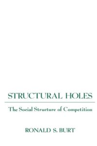 cover of the book Structural Holes: The Social Structure of Competition