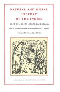 cover of the book Natural and Moral History of the Indies