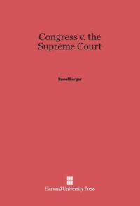 cover of the book Congress v. the Supreme Court