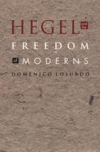 cover of the book Hegel and the Freedom of Moderns