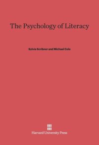 cover of the book The Psychology of Literacy