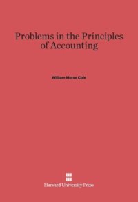 cover of the book Problems in the Principles of Accounting