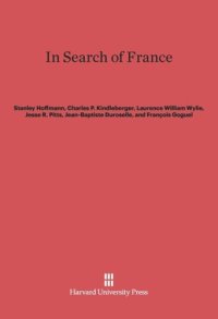 cover of the book In Search of France