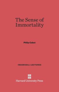 cover of the book The Sense of Immortality