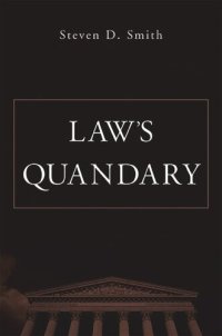 cover of the book Law’s Quandary