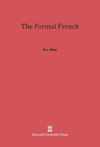 cover of the book The Formal French