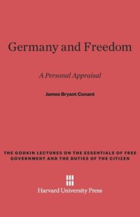 cover of the book Germany and Freedom: A Personal Appraisal