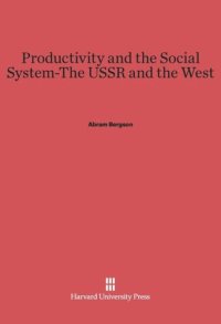 cover of the book Productivity and the Social System—The USSR and the West