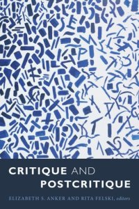 cover of the book Critique and Postcritique