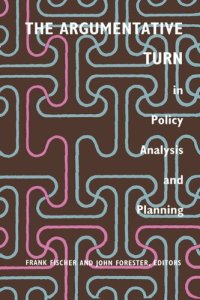 cover of the book The Argumentative Turn in Policy Analysis and Planning