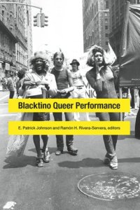 cover of the book Blacktino Queer Performance