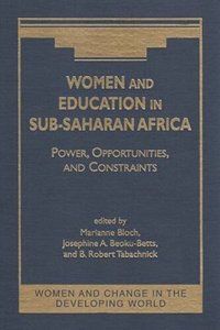 cover of the book Women and Education in Sub-Saharan Africa: Power, Opportunities, and Constraints