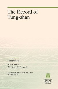 cover of the book The Record of Tung-shan