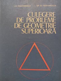 cover of the book Culegere de probleme de geometrie superioară