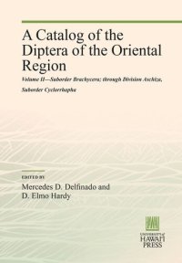 cover of the book A Catalog of the Diptera of the Oriental Region: Volume II—Suborder Brachycera through Division Aschiza, Suborder Cyclorrhapha