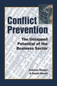 cover of the book Conflict Prevention: The Untapped Potential of the Business Sector