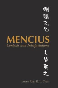 cover of the book Mencius: Contexts and Interpretations