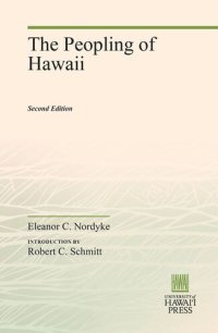 cover of the book The Peopling of Hawaii: Second Edition