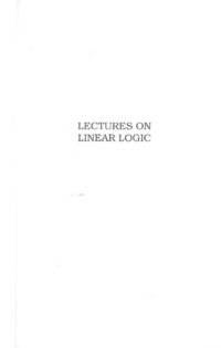 cover of the book Lectures on Linear Logic