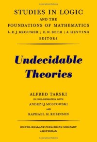 cover of the book Undecidable Theories