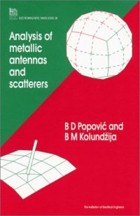 cover of the book Analysis of Metallic Antennas and Scatters 