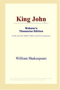 cover of the book King John 