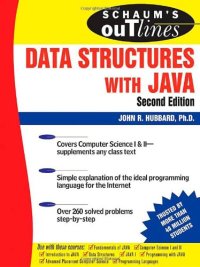 cover of the book Schaum's Outline sof Data Structures with Java