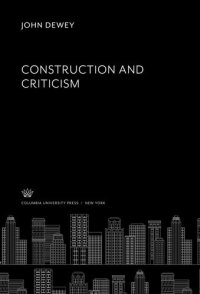 cover of the book Construction and Criticism