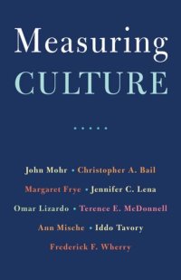 cover of the book Measuring Culture