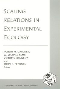 cover of the book Scaling Relations in Experimental Ecology