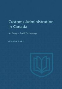 cover of the book Customs Administration in Canada