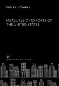 cover of the book Measures of Exports of the United States