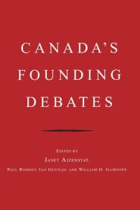 cover of the book Canada's Founding Debates