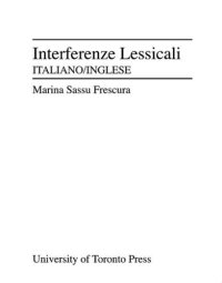 cover of the book Interferenze lessicali: Italiano-inglese