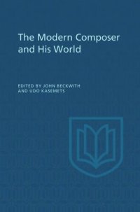 cover of the book The Modern Composer and His World