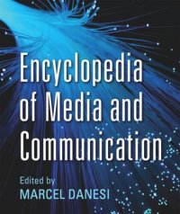 cover of the book Encyclopedia of Media and Communication