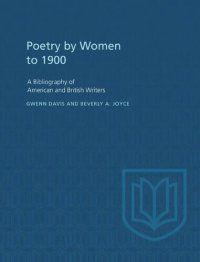 cover of the book Poetry By Women to 1900: A Bibliography of American and British Writers