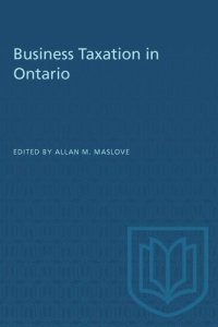 cover of the book Business Taxation in Ontario