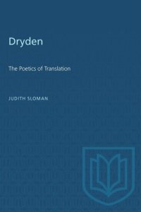 cover of the book Dryden: The Poetics of Translation