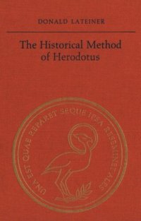 cover of the book The Historical Method of Herodotus