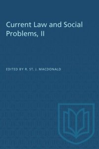 cover of the book Current Law and Social Problems, II