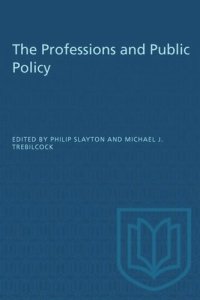 cover of the book The Professions and Public Policy