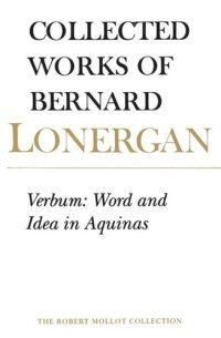 cover of the book Verbum: Word and Idea in Aquinas, Volume 2