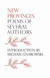 cover of the book New Provinces: Poems of Several Authors