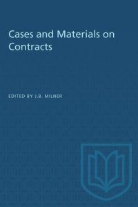 cover of the book Cases and Materials on Contracts