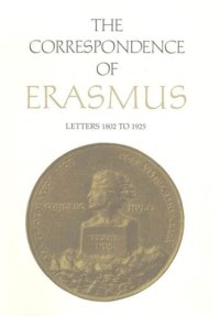 cover of the book The Correspondence of Erasmus: Letters 1802 to 1925