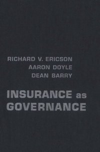 cover of the book Insurance as Governance