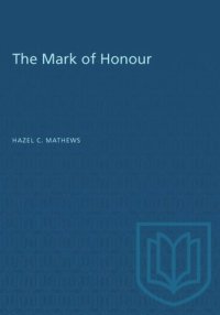 cover of the book The Mark of Honour