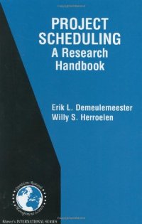 cover of the book Project Scheduling: A Research Handbook 