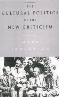 cover of the book The Cultural Politics of the New Criticism